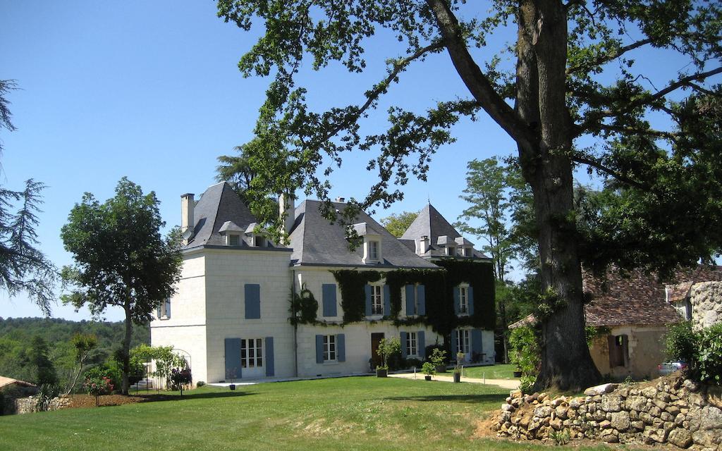 Hotel Domaine De La Fauconnie Campsegret Exterior foto